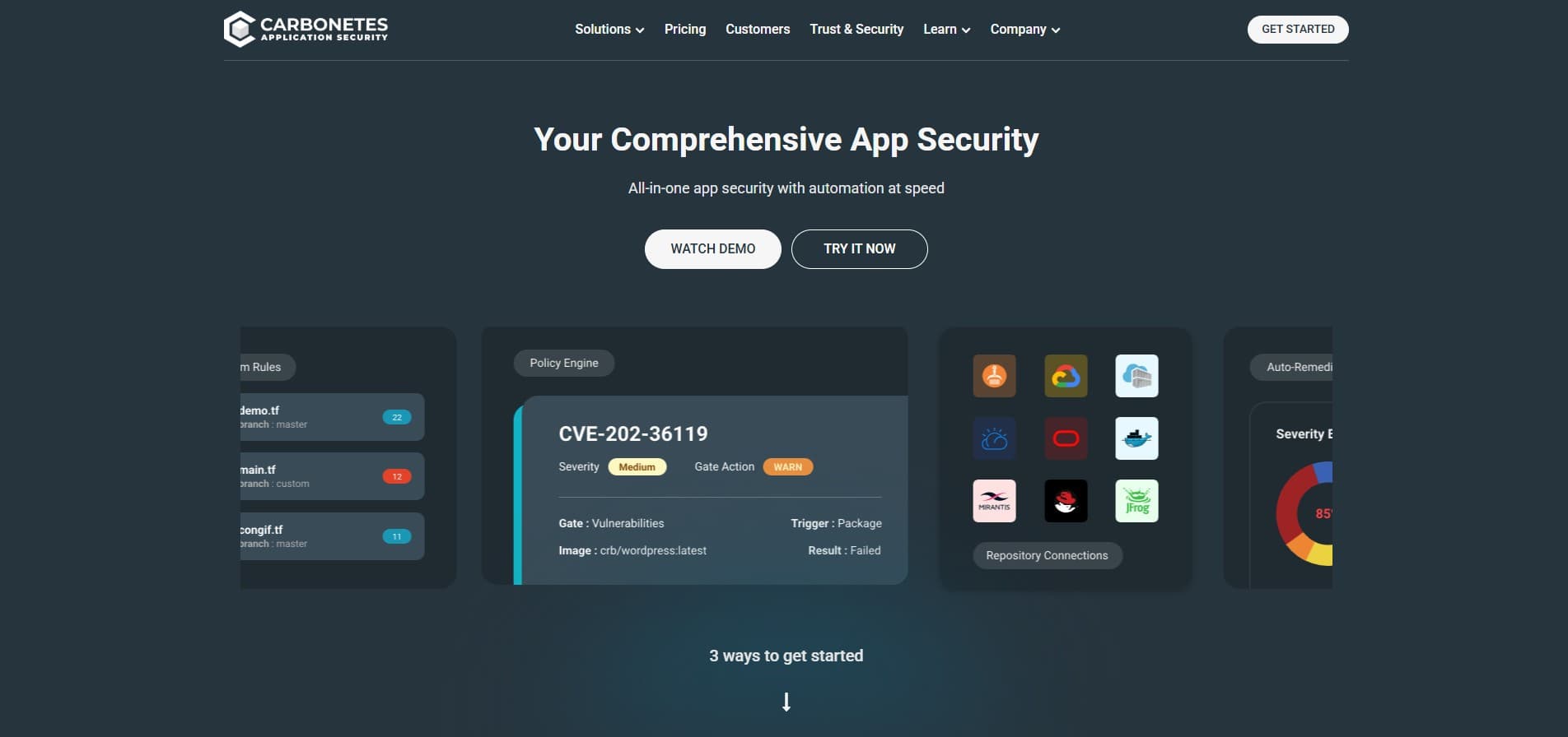 Carbonetes Marketing Website — public-facing product communication